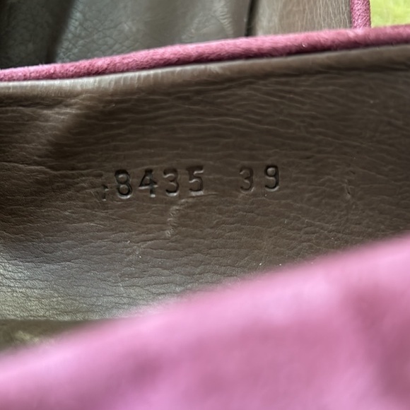 Coclico Spain Dofe Suede Leather Pointed Toe Loafers Flats in Raisin - 39 - 8.5 - Picture 15 of 16